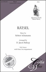 Ratsel SSA choral sheet music cover